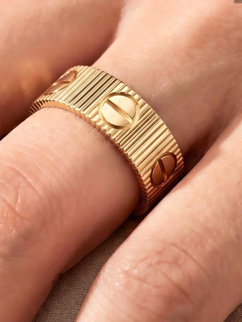 Classic Love ring inspired - stamped7